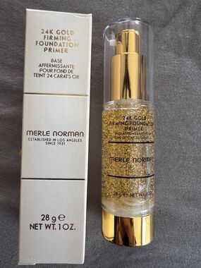 Merle Norman Gold Firming Foundation Primer 1oz NIB